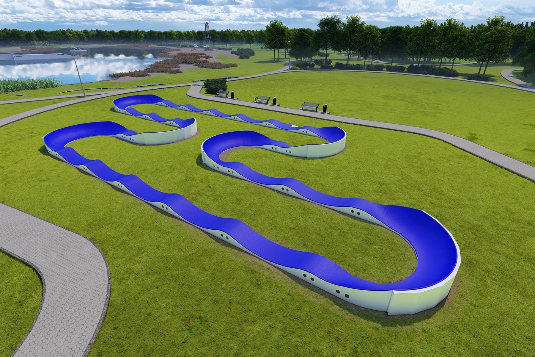 Pumptrack Riverside E PC7DEPE – foto 2