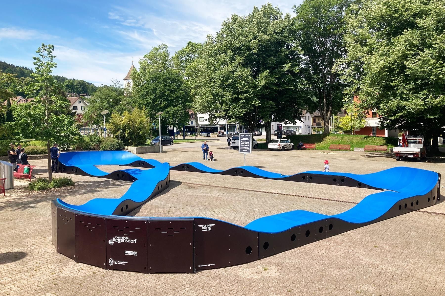 Pumptrack - Regensdorf (Elveția) – foto 1