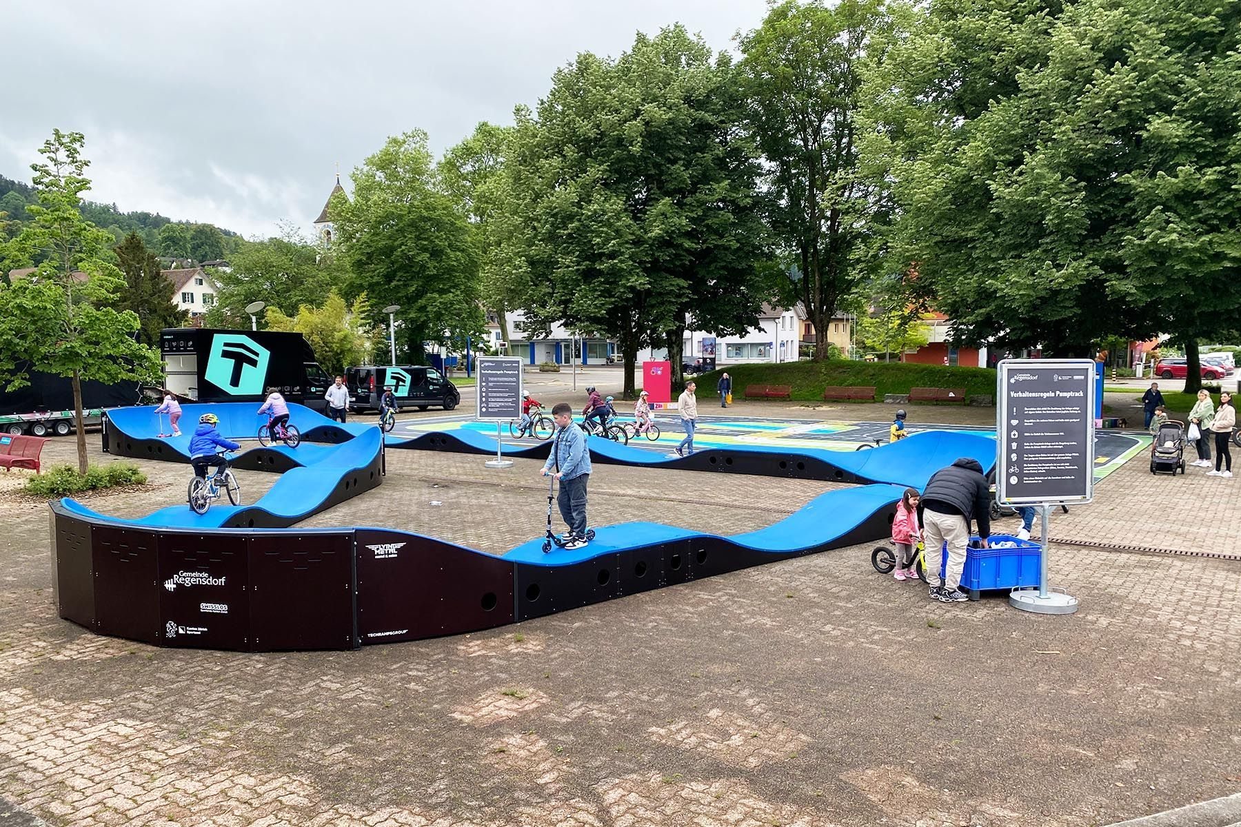Pumptrack - Regensdorf (Elveția) – foto 2