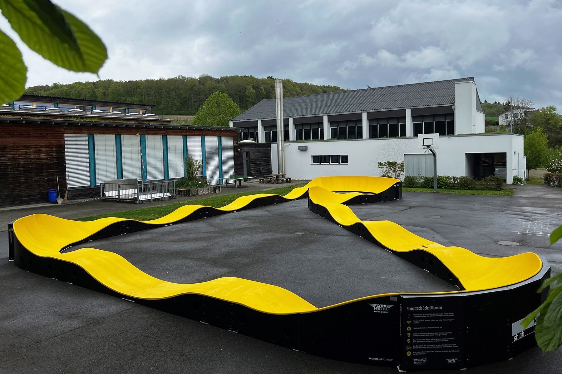 Pumptrack Schaffhausen (Elveția)