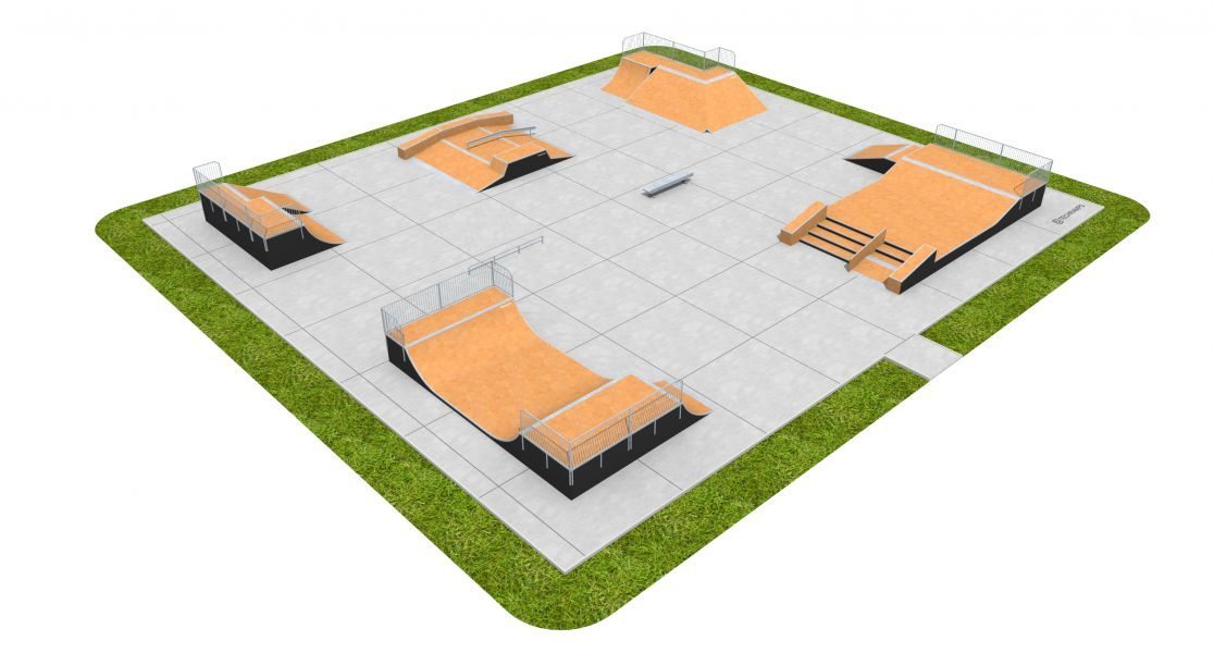 Skatepark Modular PSM16 – foto 1