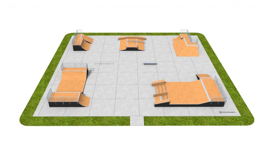 Skatepark Modular PSM16