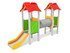 Căsuțe cu tunel și tobogan pentru loc de joacă - BGL-00115 miniatura 1