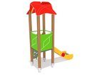 Turn cu tobogan pentru loc de joacă - BGL-00801 imagine 2
