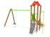 Turn cu tobogan pentru loc de joacă - BGL-00802 miniatura 2