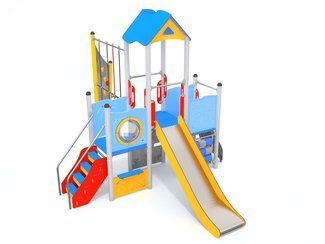 Turn cu scară și trepte pentru loc de joacă - BGL-1105 imagine principala