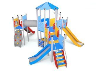 Set turnuri cu tobogane pentru loc de joacă - BGL-1134 imagine principala