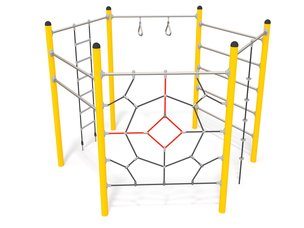 Structură de cățărare tip junglă pentru loc de joacă - BGL-1144