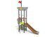 Turn cu tobogan castel pentru loc de joacă - BGL-1160 miniatura 1
