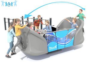 Leagăn integrativ pentru copii în scaune cu rotile incluziv - BGL-1231