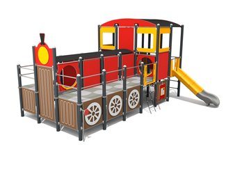 Locomotivă pentru loc de joacă - BGL-14-2-27V23-1A imagine principala