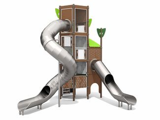 Turn pentru loc de joacă cu tobogane - BGL-1410-8-12IX23-1C imagine principala