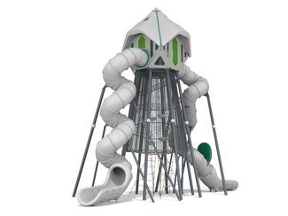 Turn înalt din materiale reciclate pentru loc de joacă - BGL-1431 RECYCLED imagine principala