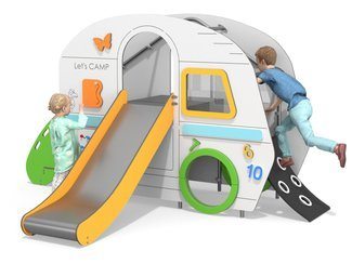 Rulotă cu tobogan - BGL-2039 imagine principala