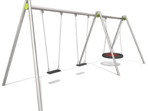 Leagăn triplu pentru loc de joacă - BGL-3021