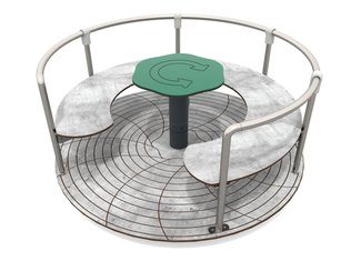 Carusel din materiale reciclate pentru loc de joacă - BGL-4002 RECYCLED imagine principala