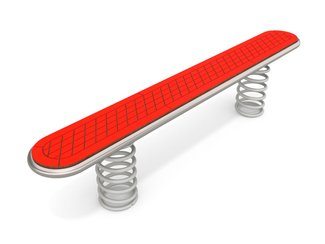 Bârnă de echilibru pe arcuri pentru loc de joacă - BGL-4080 imagine principala