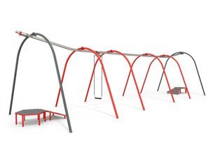 Tobogan tubular pentru loc de joacă - BGL-4081