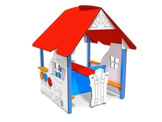 Căsuță țărănească pentru loc de joacă - BGL-4085 imagine principala