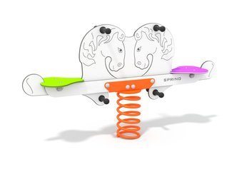 Balansoar pe arc dublu căluț pentru loc de joacă - BGL-5013 imagine principala