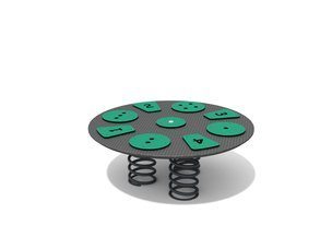 Balansoar din materiale reciclate pentru loc de joacă - BGL-5027 RECYCLED