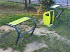 Bancă pentru tineret pentru loc de joacă, teren sport, parc - BGL-6031 imagine 2
