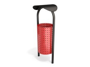 Coș de gunoi pentru loc de joacă și parc urban - BGL-6052