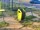 Coș de gunoi pentru loc de joacă și parc urban - BGL-6054 imagine 2