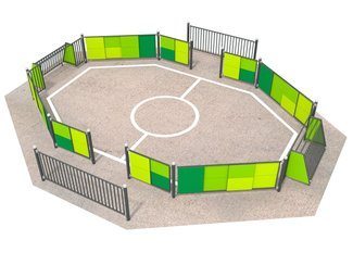 Teren mic de fotbal pentru loc de joacă - BGL-6404 imagine principala