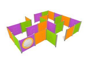 Labirint alfabet pentru loc de joacă - BGL-7025