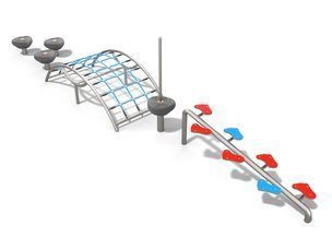 Cursă cu obstacole pentru loc de joacă - BGL-7027