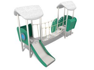 Set mini pentru loc de joacă din materiale reciclate - BGL-7107 RECYCLED