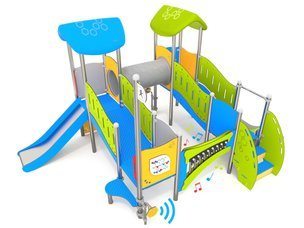 Set cu patru turnuri pentru copii mici pentru loc de joacă - BGL-7116