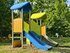 Set cu două turnuri cu tobogan pentru loc de joacă - BGL-7117 miniatura 2