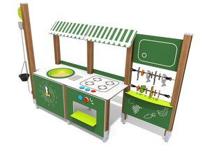 Bucătărie cu noroi pentru loc de joacă - BGL-80-8-8XI23-1B