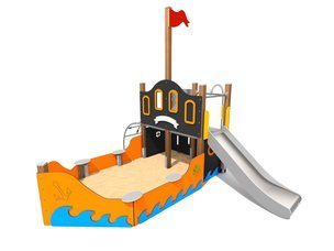 Groapă de nisip tip vapor pentru loc de joacă - BGL-8001