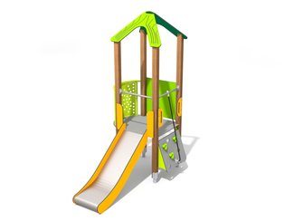 Turnuleț cu tobogan pentru loc de joacă - BGL-8011 imagine principala