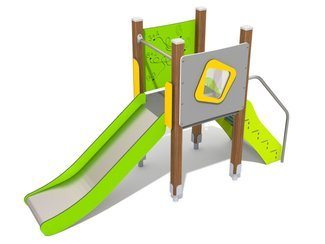 Turnuleț cu tobogan pentru loc de joacă - BGL-8022 imagine principala