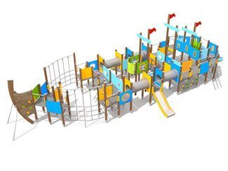 Vapor mare pentru loc de joacă - BGL-8040 imagine principala