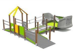 Set integrativ pentru loc de joacă - BGL-8047-4-5IV24-1A