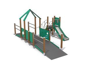 Set integrativ pentru loc de joacă din materiale reciclate - BGL-8047 RECYCLED