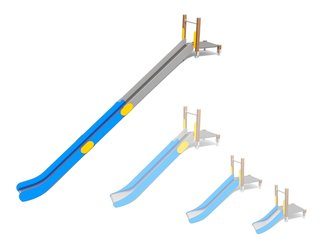 Tobogan pentru loc de joacă - BGL-8060 imagine principala