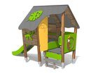 Căsuță cu tobogan pentru loc de joacă - BGL-8078 imagine 6
