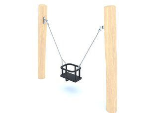 Leagăn din salcâm pentru loc de joacă - BGL-8101