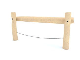 Frânghie tip lanț din salcâm pentru loc de joacă - BGL-8108 imagine principala