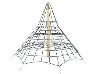 Piramidă de frânghii structură din salcâm pentru loc de joacă - BGL-8145 imagine principala