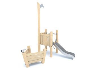 Vapor din salcâm pentru loc de joacă - BGL-8163 imagine principala