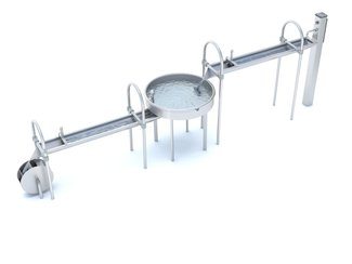 Fabrică de apă - construcție metalică pentru loc de joacă - BGL-8187 imagine principala