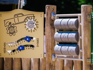 X și 0 pentru loc de joacă din salcâm - BGL-8428 imagine principala