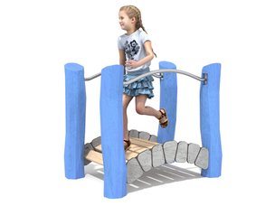 Podeț pentru loc de joacă din salcâm - BGL-8462